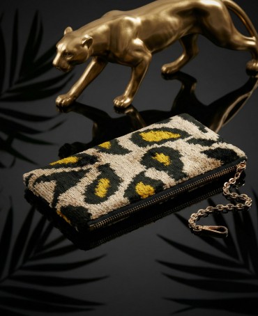 Шелковая (Бахмаль) ключница Grand (L) GRATIA PARDI! (Грация лео!) Key_GRATIA PARDI!/L